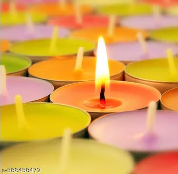 nextrenda by Pack-40pcs Tealight Candles, Daily Use, Multi-Purpose, Birthday, Festive, Home Decor, Anniversary,Valentine, Diwali Decoration Candle
