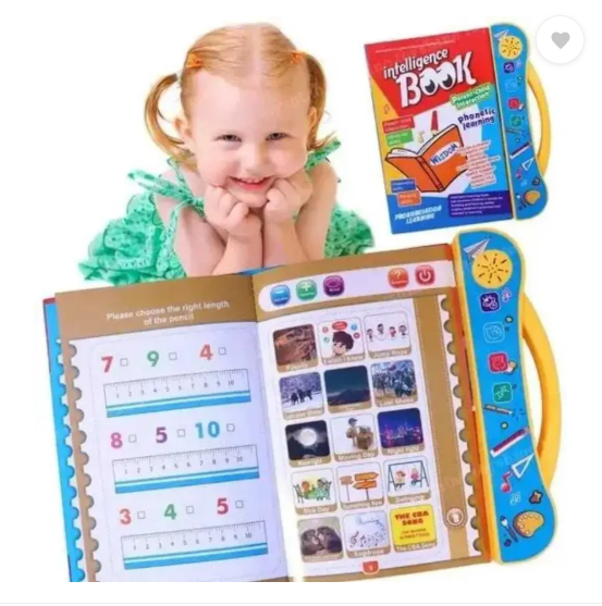 Buzzfitt Tiny Talker Sound Book – Learn, Laugh & Listen (Age 3+) Magic Book For Child Girls And Boy