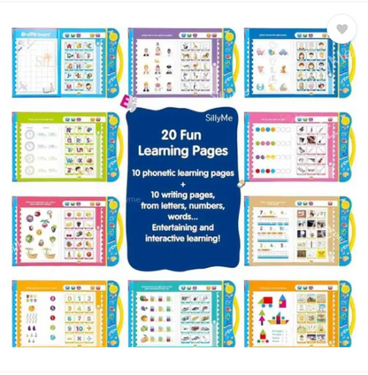 Buzzfitt Tiny Talker Sound Book – Learn, Laugh & Listen (Age 3+) Magic Book For Child Girls And Boy