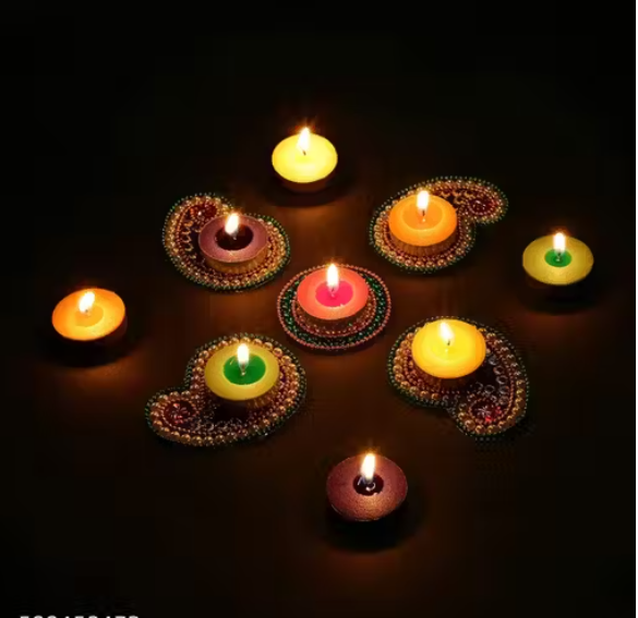 nextrenda by Pack-40pcs Tealight Candles, Daily Use, Multi-Purpose, Birthday, Festive, Home Decor, Anniversary,Valentine, Diwali Decoration Candle